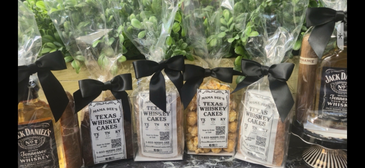 Mini Texas Whiskey Cakes (One Dozen-12) - $99.99